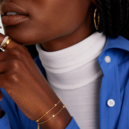 Gold block bracelet Arden luxe in Kenya