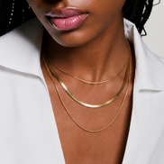 Al gold sheath necklace, Arden Luxe Kenya