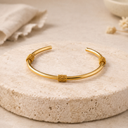 Ardenluxe gold bound bangle bracelet in Kenya