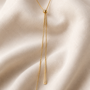 Ardenluxe gold descent necklace in Kenya
