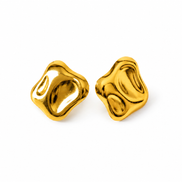 Ardenluxe gold forge stud earrings in Kenya