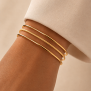 Arden luxe gold stratum three piece bangle bracelet in Kenya
