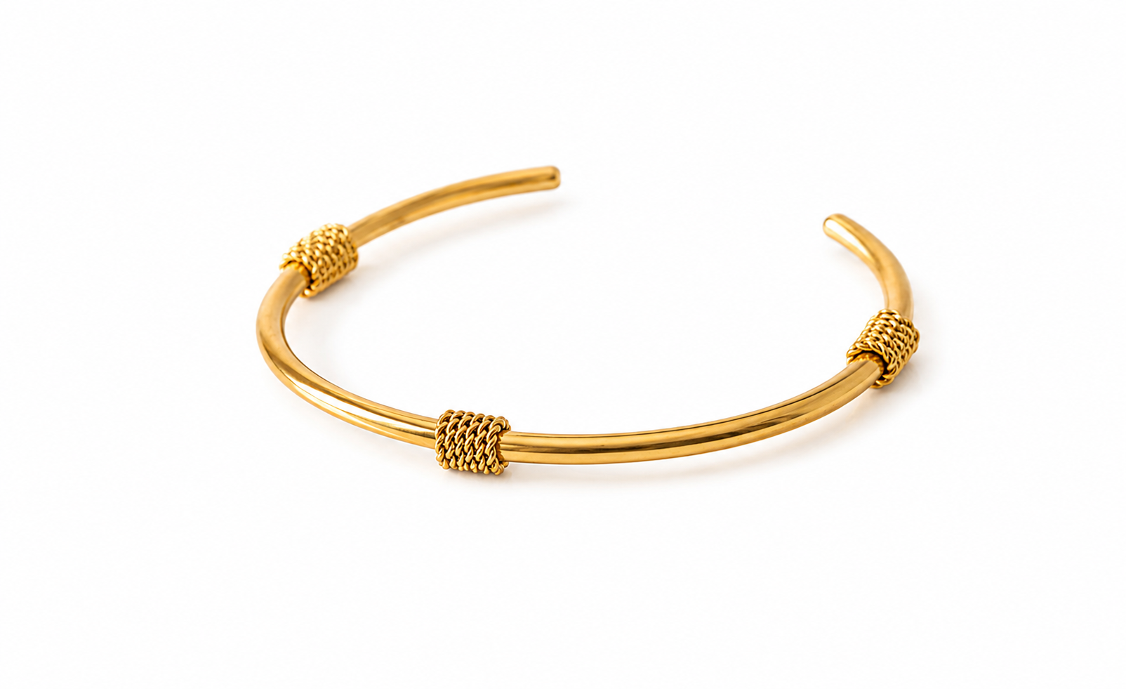 Gold bound bangle bracelet, Ardenluxe Kenya