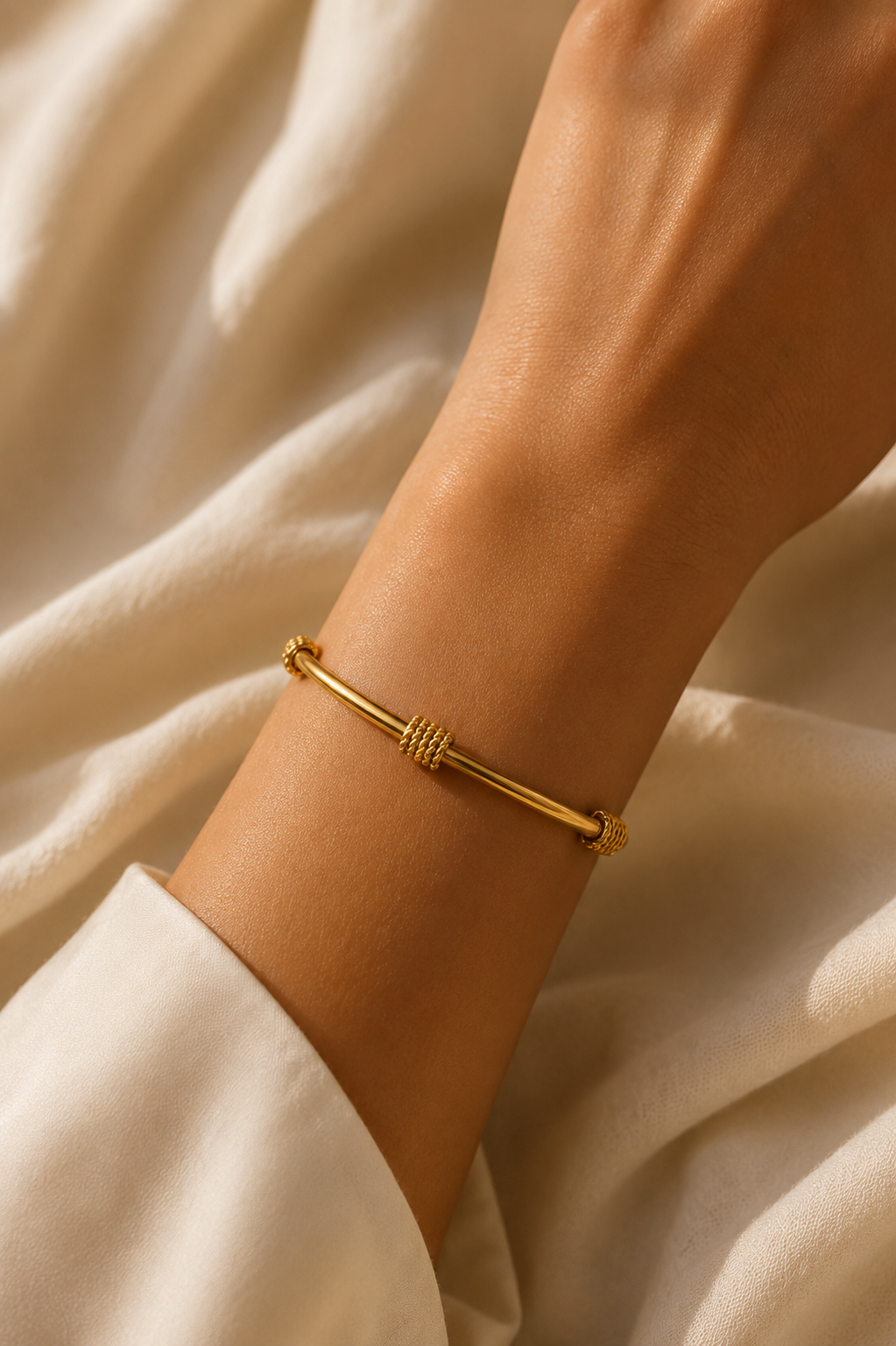 Gold bound bracelet bangle by Arden luxe in Kenya