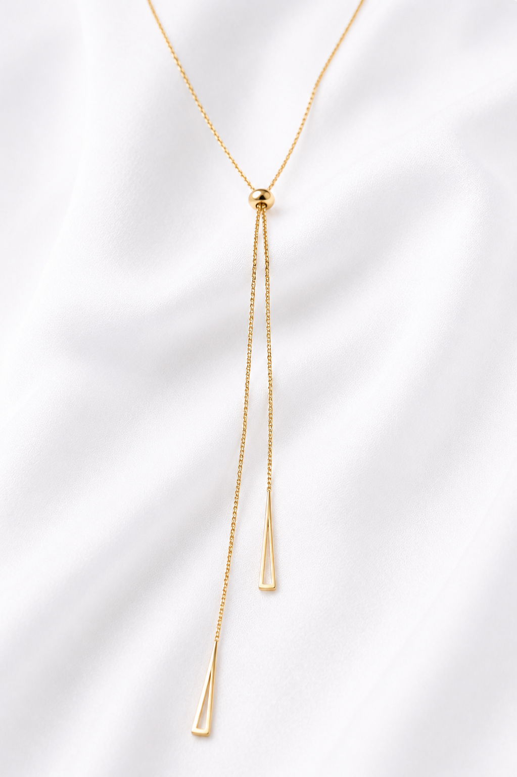 Gold descent necklace, Ardenluxe Kenya