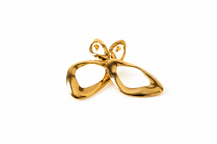 Gold sovereign drop earrings, Ardenluxe Kenya